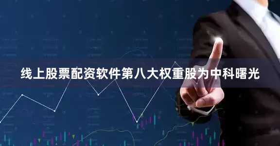 线上股票配资软件第八大权重股为中科曙光