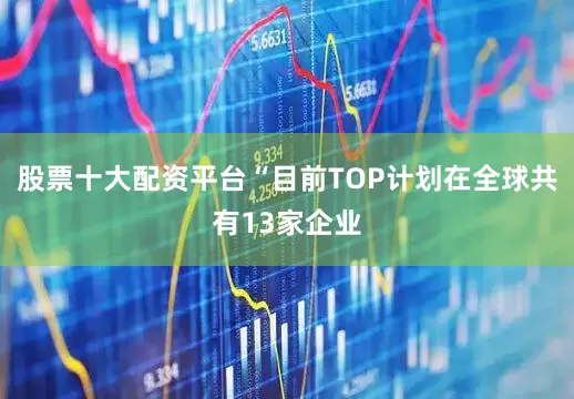 股票十大配资平台“目前TOP计划在全球共有13家企业